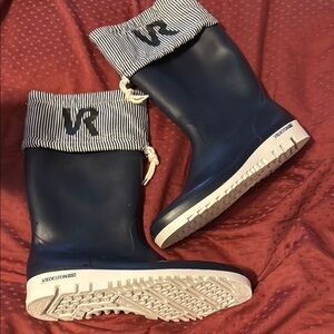 Women's Navy Rain Boots